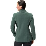 Grüne Vaude Idris Nachhaltige Fleecejacken aus Fleece für Damen Größe M 