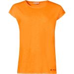 Grüne Vaude Moja Bio Nachhaltige U-Boot-Ausschnitt T-Shirts aus Jersey für Damen Größe S für den für den Sommer 
