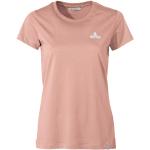 Reduzierte Rosa Langärmelige Vaude Spirit Nachhaltige T-Shirts aus Baumwolle für Damen Größe S 
