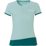 Grüne Vaude Sveit T-Shirts aus Polyester für Damen Größe M 