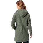 Grüne Vaude Tinshan Nachhaltige Wollmäntel aus Wolle für Damen Größe S für den für den Herbst 