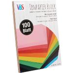 VBS Tonpapier Tonkarton DIN A4 viele Farben 100 Bl
