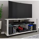 VCM TV Schränke & Fernsehschränke aus Holz mit Rollen Höhe 0-50cm 