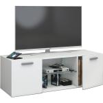 Weiße Moderne VCM Jusa TV-Lowboards & Fernsehtische Breite 100-150cm, Höhe 0-50cm, Tiefe 0-50cm 