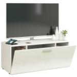 Weiße VCM TV-Lowboards & Fernsehtische aus Holz 40”- 44” Breite 50-100cm, Höhe 0-50cm, Tiefe 0-50cm 