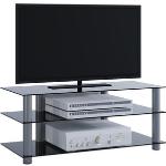 Silberne VCM Zumbo TV-Lowboards & Fernsehtische 45”- 49” Breite 100-150cm, Höhe 0-50cm, Tiefe 0-50cm 