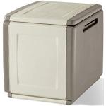 Elfenbeinfarbene Auflagenboxen & Gartenboxen 101l - 200l aus Kunststoff wetterfest 