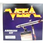 Vega 2000 Airbrushpistole Double-Action Schlauch Saugsystem Airbrush Pistole
