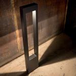 Schwarze Ideal Lux Vega Wegbeleuchtungen LED Matte aus Aluminium G9 