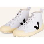 Weiße Veja Nova Nachhaltige High Top Sneaker & Sneaker Boots aus Textil für Herren Größe 40 