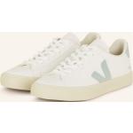Mintgrüne Veja Campo Nachhaltige Low Sneaker aus Veloursleder für Damen Größe 41 