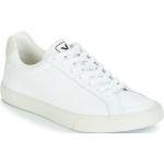 Weiße Veja Esplar Bio Nachhaltige Low Sneaker aus Leder für Damen Größe 42 