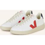 Weiße Veja Urca Nachhaltige Low Sneaker aus Textil für Herren Größe 43 