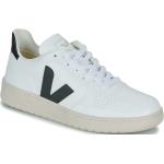Weiße Veja V-10 Vegane Bio Nachhaltige Low Sneaker aus Leder für Damen Größe 38 
