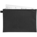 Schwarze Veloflex Geldtaschen mit Reißverschluss aus Textil 