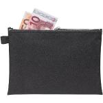 Schwarze Veloflex Geldtaschen aus Textil 