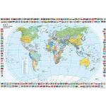 Veloflex Weltkarten mit Weltkartenmotiv 