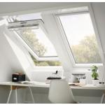 VELUX Dachfenster GGL 2066 Schwingfenster Holz/Kiefer weiß lackiert ENERGIE PLUS Fenster, 78x180 cm (MK12)