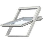 VELUX Dachfenster GGL 2069 Schwingfenster Holz weiß lack ENERGIE Hitzeschutz, 114x118 cm (SK06)