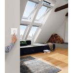 VELUX Elektro Dachfenster GGL 207021 Holz THERMO weiß Fenster, 134x98 cm (UK04)