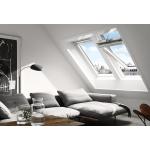 VELUX Solar Dachfenster GGL 207030 Holz THERMO weiß Fenster, 94x118 cm (PK06)