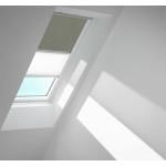 Weiße Dachfensterplissees aus Stoff lichtdurchlässig 