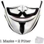 Vendetta-Masken & Guy Fawkes Masken 