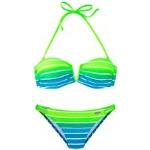 VENICE BEACH Bandeau-Bikinis mit Meer-Motiv für Damen Größe XS 