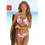 Venice Beach Bügel-Bikini, im Hawaii-Design weiß Damen Bügel-Bikini Neckholder Bikinis Damenbademode