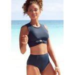 Marineblaue VENICE BEACH Bikini-Tops aus Polyamid für Damen Größe XS 