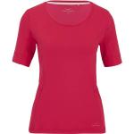 Rubinrote VENICE BEACH T-Shirts mit Meer-Motiv für Damen Größe L 