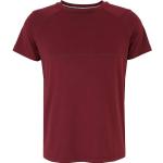 Burgundfarbene Melierte VENICE BEACH T-Shirts mit Meer-Motiv für Herren Größe XL 