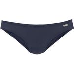 Reduzierte Marineblaue LASCANA Beach Bikinihosen & Bikinislips mit Meer-Motiv aus Polyamid für Damen Größe L 