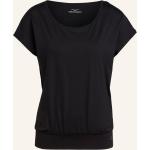 Schwarze VENICE BEACH T-Shirts mit Meer-Motiv aus Polyamid für Damen Größe S 