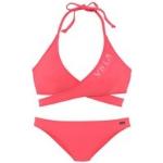 Korallenrote VENICE BEACH Triangel-Bikinis mit Meer-Motiv für Damen Größe XS 
