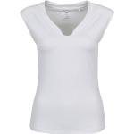 Weiße VENICE BEACH Eleam V-Ausschnitt T-Shirts mit Meer-Motiv für Damen Größe XL 