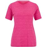 Pinke Melierte VENICE BEACH T-Shirts mit Meer-Motiv für Damen Größe M 