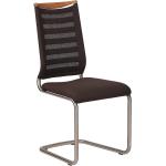 Braune Venjakob Lilli Freischwinger Stühle geölt aus Massivholz Breite 0-50cm, Höhe 0-50cm, Tiefe 0-50cm 