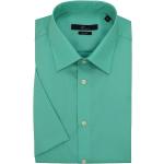 Mintgrüne Unifarbene VENTI Hemden mit Kent-Kragen aus Baumwolle für Herren Größe XS 