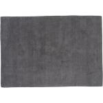 Dunkelgraue Rechteckige Design-Teppiche aus Textil schmutzabweisend 