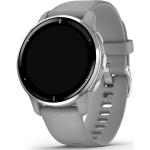 Silberne Garmin Venu 2 Plus Runde Smartwatches mit GPS mit WLAN 
