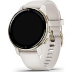 Venu 2 Plus GPS Digital 43 mm Smartwatch Rund 240 h (Gold, Elfenbein)