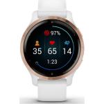 Goldene 5 Bar wasserdichte Garmin Venu 2S Runde Smartwatches mit GPS mit Bluetooth mit Roségold-Armband 