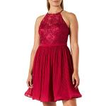Rote Ärmellose Vera Mont Chiffon-Abendkleider aus Chiffon für Damen Größe S 