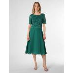 Rosa Unifarbene Vera Mont Rundhals-Ausschnitt Spitzenkleider mit Reißverschluss aus Polyester für Damen Größe L 