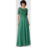 Grüne Halblangärmelige Vera Mont Ballkleider aus Polyester für Damen Größe M zum Abschlussball 