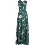 Grüne Blumenmuster Ärmellose Vera Mont Maxi Lange Abendkleider mit Reißverschluss für Damen Größe XXL 