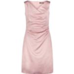 Ärmellose Vera Mont Maxi V-Ausschnitt Lange Abendkleider mit Reißverschluss aus Satin enganliegend für Damen Größe M 