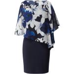 Blaue Vera Mont Cocktailkleider aus Polyester für Damen Größe M 