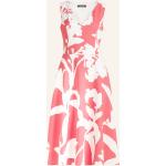 Rote Ärmellose Vera Mont Cocktailkleider mit Cutwork mit Reißverschluss aus Polyester für Damen Größe M 